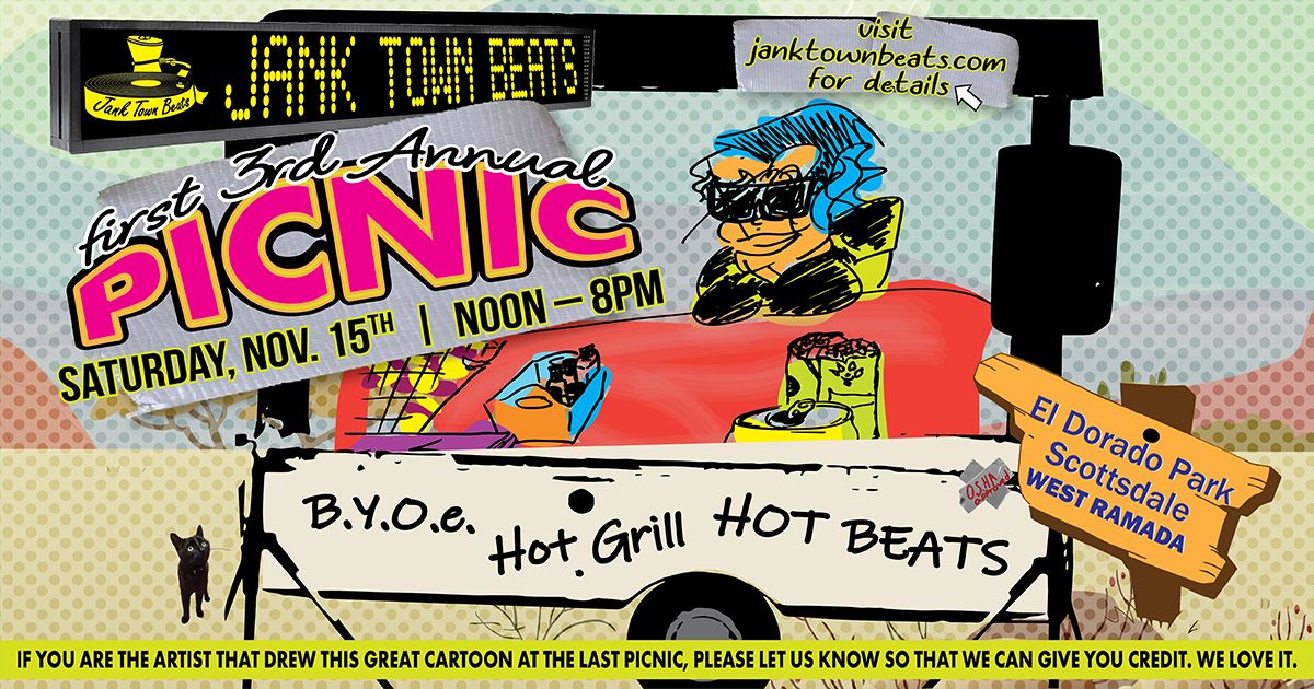 Flier for the Spring 2025 JTB Picnic